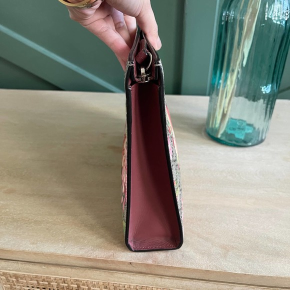 Mint Gucci Supreme Blooms Pink Clutch Bag Cosmetic Pouch - Picture 7 of 10